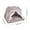 Gray, variant on Pet Tent Pet Bed Portable Indoor Outdoor Pet Tent with Soft Cushion Enclosed Pet House Ventilated Pet Shelter for Small Cats Dogs Cat Tent
