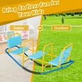 thumbnail image 6 of Gymax Kids Teeter Totter Outdoor Teeter Totter Gift for Children Boys Girl, 6 of 10