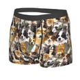 thumbnail image 5 of Goofa Cute Dog Printed Men's Boxer Briefs Underwear, Moisture-Wicking Underwear, Trunk,Soft and Breathable Cotton Underwear-Small, 5 of 9