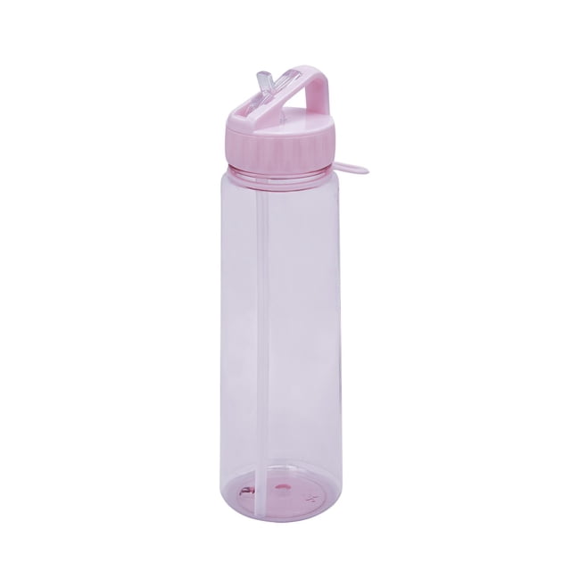 Cilindro de plástico Vand/900 ml de capacidad rosa 8 x 28