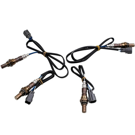 Maxpeedingrods New 4 Pcs Air Fuel Ratio Oxygen Sensor Complete for Toyota Rav4 2001 2002 2003 Car