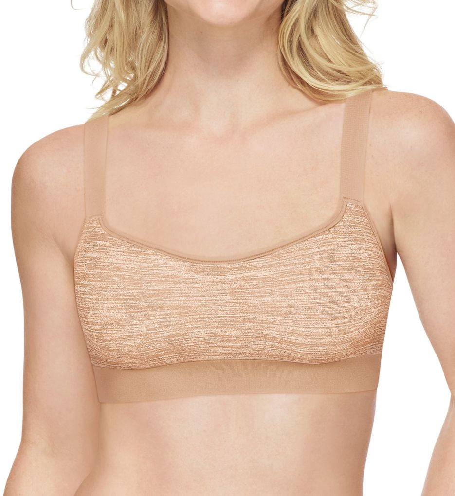 Hanes Women's Reversible SmoothTec Wirefree Bra - Comfort Flex Fit 4-Way Stretch, Cool Comfort Wicking Fabric - View #9