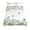 White, variant on 4 Piece King Sheet Set Hummingbird Sheets Set for King Size Bed, Breathable Soft Microfiber Bed Sheets Cooling Sage Green Botanical Leaf Vintage Botanical Fitted Sheet Deep Pocket, Pillowcases