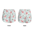 thumbnail image 5 of Lsque Cute Flamingo Printed Women's Running Shorts with Liner Pockets,Elastic Quick Dry Workout Athletic Gym Yoga Shorts,Womens High Waist Shorts-Large, 5 of 9