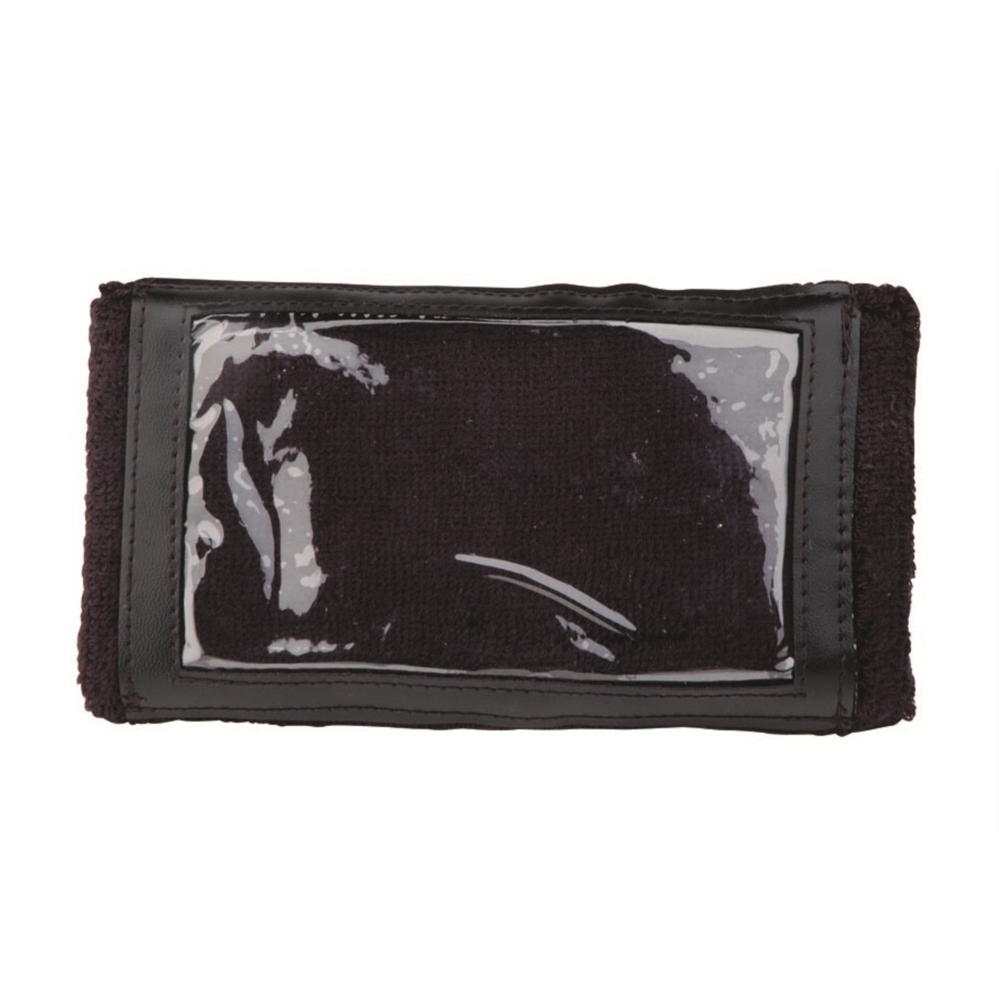 FOOTBALL WRIST COACH SINGLE POCKET-ADULT-BLACK