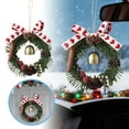 thumbnail image 1 of Festive Seasonal Wreath for Front Door Celebration Greenery Arrangement for Home, 1 of 6