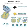 thumbnail image 3 of Bombillas LED Xishwon T10 921 922 912 194 36-SMD 2835 3200 K, 3 of 7