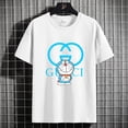 thumbnail image 1 of Gucci is the robot cat Camiseta Doraemon top Ropa Hombres jingle Tendencia De Manga Corta, 1 of 3