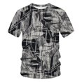thumbnail image 1 of 2024 T Shirte 3d Retro Printing Crew Neck Clothing Unisex Top, 1 of 5