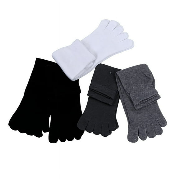 5 Pairs Men's Five Seperate Finger Toe Socks Comfortable Cotton