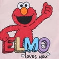 thumbnail image 5 of Sesame Street Elmo Short Sleeve T-Shirt and Shorts Set(Girls), 2 Piece Set, Sizes 2T-4, 5 of 8