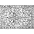 thumbnail image 1 of Ahgly Company Indoor Rectangle Medallion Gray Traditional Area Rugs, 7' x 10', 1 of 1