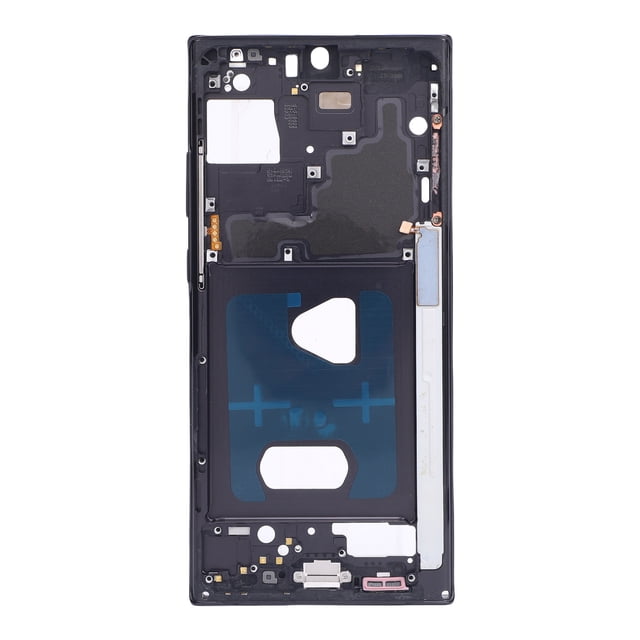Marco Medio Del Teléfono, Placa De Bisel Del Marco Medio Del Teléfono Preciso Antiarañazos, Metal Resistente Para Reparar