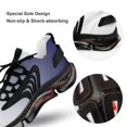 thumbnail image 7 of Aesthetic Ultramarine Blue And White Gradient Walking Shoes for Men Woman Lightweight Tennis Fashion Elastic Sports Shoes Cushion Basketball Shoes, 7 of 7