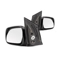 thumbnail image 4 of For Honda Civic 2006-2011 Door Mirror Driver and Passenger Side | Pair | Manual | Non-Heated | Coupe | DX/DX-G Model | Textured Black | Replacement For 76250SVAA01ZA | HO1320224, 4 of 9
