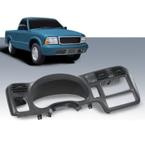 PIT66 Fit For Chevy S10 Blazer Jimmy Sonoma 98-05 Double Din Dash Radio Cluster Bezel