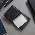 thumbnail image 4 of ASR Federal Black Leather RFID Wallet Police Badge Holder with Removable ID Card Holder, Round, 4 of 8