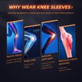 thumbnail image 4 of Vlela Knee Braces for Women and Men Copper Knee Support Compression Sleeve Knee Pads for Knee Pain -XL, 4 of 8