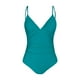 thumbnail image 4 of WILLBEST Traje de Baño Mujer 2 Piezas Traje de Baño Bikini de Color Sólido para Mujer con Tirantes Ajustables y Diseño de Espalda Abierta Traje de Baño de Playa Elegante para Verano, 4 of 4