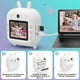 thumbnail image 4 of Cámara digital de impresión instantánea para niños, pantalla LCD de 2,4 pulgadas, videocámara con cámara selfie HD 1080P con tarjeta TF de 32 GB, regalos de cumpleaños y Navidad de 3 a 12 años Rojo Verde, 4 of 5