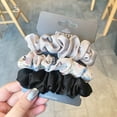 thumbnail image 4 of Banda elástica de seda satinada para el cabello para mujer y niña, bandas de goma sólidas, accesorios para el cabello femenino, 3 unidades por juego, 4 of 4