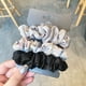 thumbnail image 4 of Banda elástica de seda satinada para el cabello para mujer y niña, bandas de goma sólidas, accesorios para el cabello femenino, 3 unidades por juego, 4 of 4