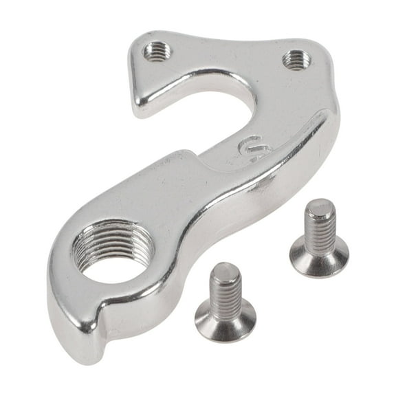 Unique Bargains Bike Rear Derailleur Hanger Aluminium Alloy Gear Mech Frame Tail Hook Dropout Adapter for MTB Mountain Road Bike Bicycle Cycling Accessories - Type 70 Sized 2.20"x1.22"