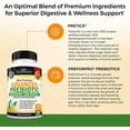 thumbnail image 2 of BioSchwartz Advanced Prebiotics Gut Health Supplement for Women and Men, 120 Capsules, 2 of 6