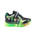 thumbnail image 3 of Tenis Luces Para Niño Minercraft Gamer Personajes Negro negro 21, 3 of 7