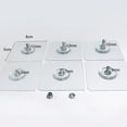 thumbnail image 6 of Travelwant 10Pcs Adhesive Wall Mount Screw Hooks , No-Trace Sticker Screw Hanging Nails for Bathroom Kitchen Shower Room, 6 of 6