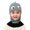 R343-Grey, variant on Kids Balaclava Face Mask Winter Ski Mask Hat Hooded Scarf Windproof Hat for Boy Girl,One Size