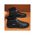 thumbnail image 1 of New Winter Boots For Men, High-Top, Waterproof Leather Surface, Soft And Comfortable, Wear-Resistant, Easy To Wear, Suitable For Outdoor Activities, C, 1 of 4
