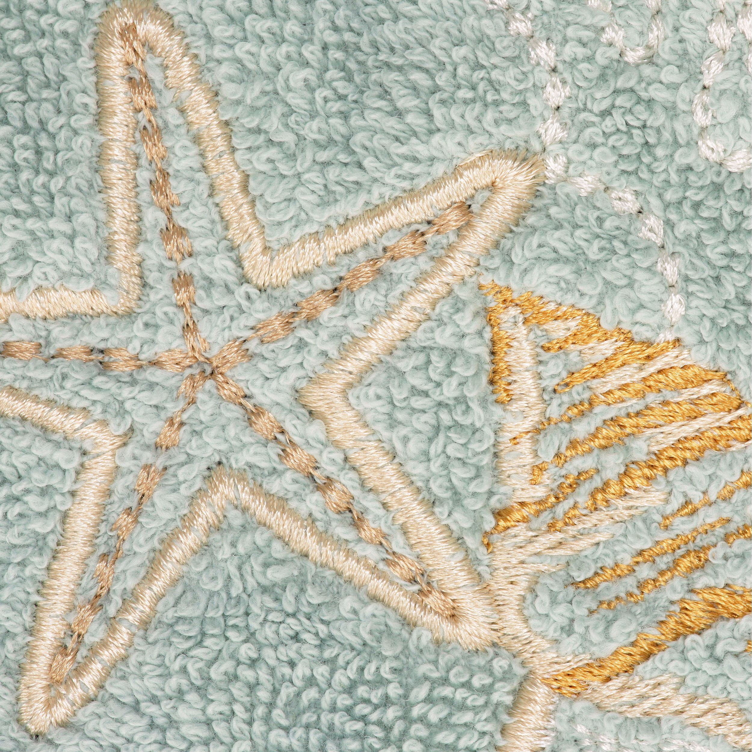Better Homes & Gardens Coastal Bath Towel, Teal, 16" x 28"
