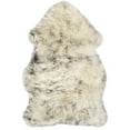 thumbnail image 4 of SAFAVIEH Sheep Skin SHS121E Ivory / Smoke Grey Rug, 4 of 5