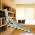 thumbnail image 4 of Soporte de Estante de Pared de Esquina Gloria Acero Inoxidable 2x2 Piezas 6 Pulgadas, 4 of 8