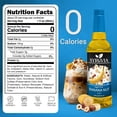 thumbnail image 3 of Syruvia Sugar Free Banana Nut Flavored Syrup for Drinks, Cocktails, Lemonades, Iced Teas and Desserts – 25.4 fl oz, 3 of 5