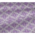 thumbnail image 5 of oneOone Viscose Jersey Fabric Check Kasuri Print Fabric BTY 60 Inch Wide, 5 of 5