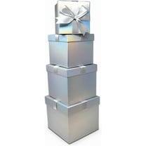 Gift Boutique 4 Pack Christmas Nesting Gift Boxes