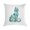 Blue, variant on NewJum Daisy Floral Cat Pillow Covers, Gifts for Cat Lovers Mom Lady Owners, Elegant Kitten Kitty Decorative Pillow Covers for Home Bedroom Living Room Decor,18x18 Inches