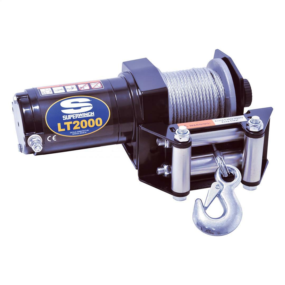 Superwinch 2000 LBS 12 VDC 5/32in x 49ft Steel Rope LT2000 Winch - image 4 of 8