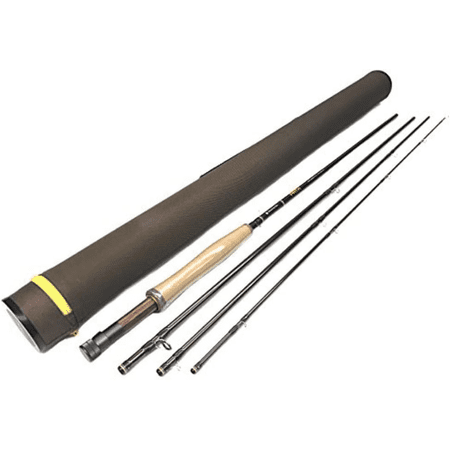 Path Fly Fishing Rod with Tube 9 0 4 Pieces Medium Fast Action Freshwater Fly Rod Case Included