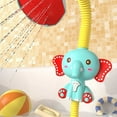 thumbnail image 6 of Toddler Bath Elephant Shower Sprayer Water Play Set for Baby Kids Toy, 6 of 7
