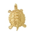 thumbnail image 3 of Tirador de cajón con forma de tortuga, tirador de puerta, pomo de armario de fácil instalación, tocador Oro, 3 of 9
