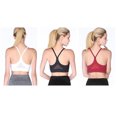 thumbnail image 3 of Women'S Seamless Racerback Sport Bra, 3 of 5