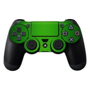 MightySkins SOPS4CO-Lime Carbon Fiber Skin Decal Wrap for DualShock PS4 Controller - Lime Carbon Fiber