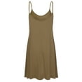 thumbnail image 3 of Doublju Women's Casual Spaghetti Loose Swing Slip Dress (Plus Size Available), 3 of 4