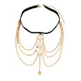 thumbnail image 1 of Delicate Multi-layer Hollow out Leg Chain Woman Punk Thigh Chain Nightclub Carnivals Seaside Party Sexy Thigh Jewelry, 1 of 4