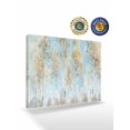 thumbnail image 2 of Contemporary Yellow Blue Tree Wall Art for Living Room,Canvas Picture Wall Decor for Bathroom Bedroom,Abstract Art Oil Paiting Painting Artwork for Office Kitchen Hallway Dining Room Decor 20"x24", 2 of 8