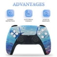 thumbnail image 4 of Underwater World PS5/PS5 Pro/PS5 Slim Digital Disc Skin Sticker For Console And Controller Skins, 4 of 7