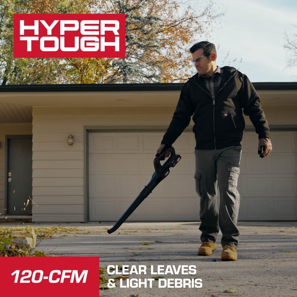 420【送料無料】 自宅保管 パワーマスター パフォーマンス 120A 8206 Hyper Tough 20V 120CFM Sweeper, HY5601050516006 - Walmart Business